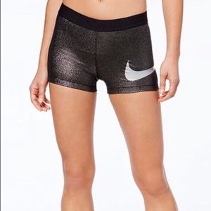 Women’s Nike Pro 3” Metallic Shorts